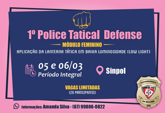 SINPOL-MS Academia de karatê oferece curso gratuito de defesa pessoal à  Policiais Civis