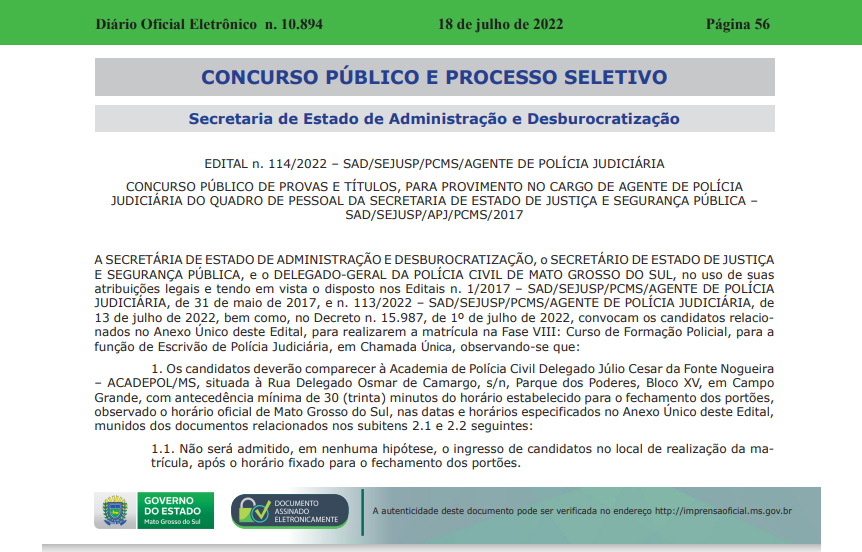 Concurso IGP RS 2017/2018: sai convocação dos 106 candidatos aprovados -  Notícias Concursos